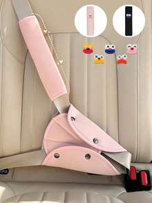 1pc/2pcs Car Seat Belt Shoulder Pads, Seat Belt Protector, All Season Automotive Interior Accessories - one-size - View 13