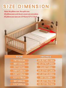 1/2PCS Minimalist Patchwork Kids Bedding Set - Lightweight, Breathable, Stylish Simplicity For Playful Sleep Spaces For Baby Bed - Multicolor - View 6