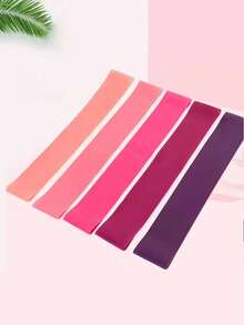 Yoga Resistance Band Set Yoga Accessories Pilates Equipment Stretching Band Resistance High Intensity Workout Home Fitness - Multicolor - View 6