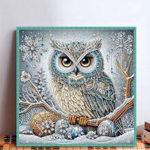 1pc Adult 5D Round Diamond Painting Kit - Full Diamond Art, DIY Canvas Mosaic Craft Set, Home Decor Wall Art, Allows You To Easily Enjoy The Time Focusing On Diamond Painting, No Frame Included