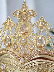 Blingbling    Royal    Zinc Alloy    Rhinestone - 金色 - 查看 6