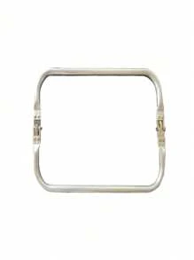1 pièce Pinces en aluminium carrées de tailles multiples, charnière de matériel de bagage, support de sac nuage, le meilleur partenaire pour les accessoires de sac, sacs à repas, petits sacs carrés, sacs à main et petits portefeuilles, pince de bouche de sac tressé, pinces de sac or, cadeaux pour femmes, accessoires DIY pour les cadeaux de la fête des mères