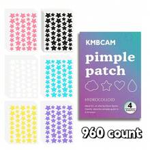 1400 Pcs Star-Shap Pimple Patches (7-Color), Facial Cover ,Boost Your Glamour, Party It Up,Fragrance-Free, Paraben-Unisex Adult, All Skin Types Compatible, No Fragrance,No Components Included - Multicolor - View 28