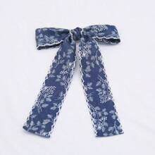 3 pièces Pinces à cheveux en tissu de jean, Pinces à queue de cheval haute, Accessoires cheveux, Pinces pince-canard, Pinces pour cheveux, Pinces à cheveux