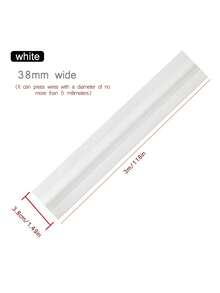 1 件 PVC 软线槽轨道，表面安装电缆整理器，墙壁电线管理隐藏器 - 彩色 - 查看 16
