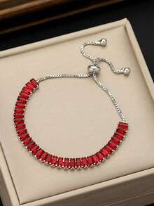 1 对波西米亚风格耳坠套装，女士优雅金色圆形金属镂空几何垂坠复古耳环 - 銀色 - 查看 17