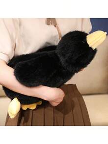 1pc Cute Plush Duckling Stuffed Animal Doll, Soft Goose Plush Doll, Sleeping Companion, Holiday Gift For Christmas, New Year, Children's Birthday - Multicolor - View 4