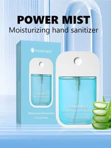 6pcs/3pcs/1pc 45ml Various Scents Of Water-Free Hand Sanitizer, Hyaluronic Acid Spray Hand Sanitizer Fragrance Spray Sand Sanitizer, Portable Travel Hand Sanitizer Two Printing Appearances Will Be Shipped Randomly.