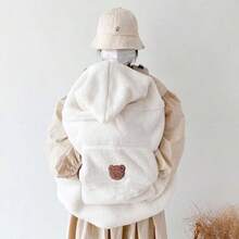 1 件婴儿推车防风毯，超柔软温暖的婴儿背带包裹被，冬季加厚襁褓 - 刺绣襁褓毯，完美的新生儿送礼佳品