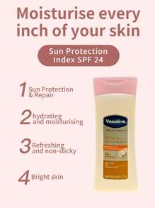 Vaseline 100ml Vaseline Körperlotion, aufhellend, für den täglichen Gebrauch geeignet