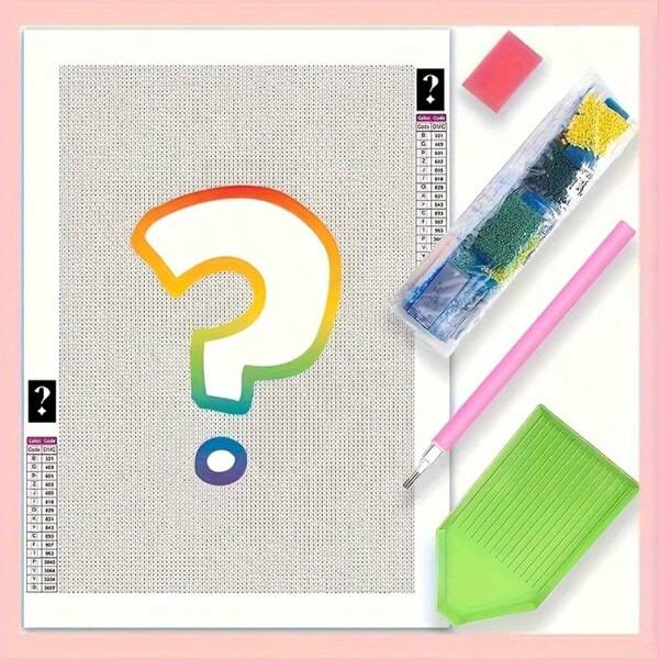 New DIY Diamond Painting Kit, 5D Mysterious Fiorna Square Diamond Decoration, Random Mysterious Gift