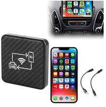 Para Carplay Box con cable a inalámbrico Plug and Play Bluetooth 5.0 Wifi para Android Auto Adaptador inalámbrico para iOS 9 y superior