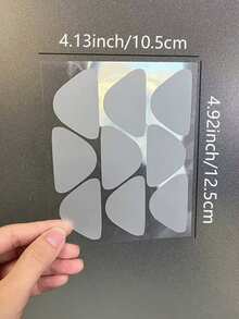 15 Sheets (135 Pieces) - Anti-Wrinkle Silicone Patches For Forehead And Fine Lines, Fragrance-Free, Alcohol-Free, No Power Or Batteries Required, Skin Care Solution - Multicolor - View 7