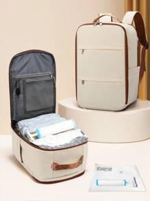 Myco Ryanair Cabin Bag - 40/20/25cm 15.75x7.87x9.84inch Underseat Carry-On Backpack With Multiple Compartments, Durable Nylon Material, Ideal For Airline Travel, Casual Daypack, And School Bag, Airline Compliant Hand Luggage, Airline Compliant Bag | Minimalist Design | Durable Zipper Closure, Cabin Bag Bag For School School Accessories School Stuff