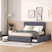 Kids Bed Frames, Headboards & Footboards - Grey - View 4