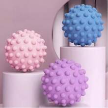 1 Stück TPR Triggerpunkt-Massageball - Yoga Fitness Ball - Stehender Lenden-Rückenmassagegerät Fitnessstudio