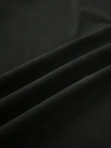 Women's Summer Slim Fit Sleeveless Solid Color Tank Top, Black, Versatile Camisole - Black - View 4