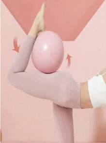 1 Piece Of PVC Plastic Mini Fitness Ball,Halloween; Thanksgiving; Christmas ;Gift 9 Inch (About 22.9 Cm) Mini Pilates Ball, Anti-Explosion And Anti-Id Mini Yoga Ball, Stability, Daily Leisure Yoga, Stretching And Core Strength Training.