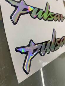 Emblema Pulsar Tanque Ns Rs N - Par De Emblemas Holograficos - A - Ver 3