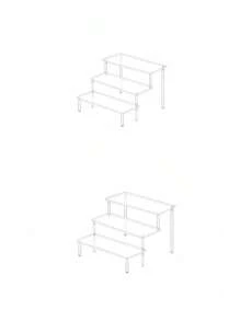 1 pieza Estante de exhibición apilable de acrílico DIY, organizador de almacenamiento multifuncional transparente, estantería de exhibición de múltiples capas para figuras, joyas, cosméticos, perfumes, para colecciones de vacaciones en la playa, baño y dormitorio, gran capacidad