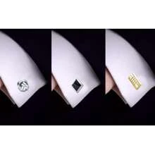 Men's Tie Clip And Cufflinks Set - Classic Elegant Accessories For Dress Shirt, Professional Office Wear, Wedding & Formal Events - Versatile Mature Fashion Gift For Him