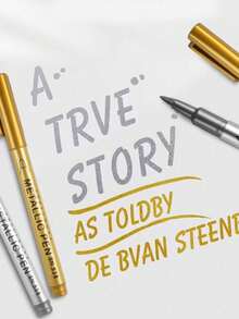 10pcs Golden And Silvery Art DIY Metal Waterproof Permanent Paint Marker Pens1.5mm Craftwork Resin Mold Pen Art Painting Student Supplies Suitable For Holiday Decoration And Art Office Use Back To School