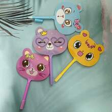 4 cái Bút Bi Ngẫu Nhiên Đồ Họa Hoạt Hình - Nhiều màu - Xem 4