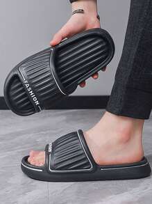 Sandali alla moda unisex, adatti per pantofole da casa, sport acquatici all'aperto, spiaggia, uso casual, ciabatte con cinturino morbido e antiscivolo, colore unito