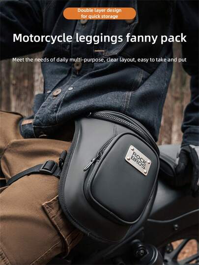 AD 1PC Motorcycle Bag Waterproof Waist Bag Riding Phone Purse Leggings For Unisex Bag Cycling Belt Fanny Pack Travel Bag