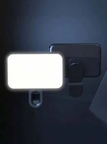 Mini lampe LED portable à clipser, rechargeable USB avec température de couleur et luminosité réglables - idéale pour le vlogging, la photographie, la diffusion en direct et les selfies - autonome pour une utilisation portable, lampe de vlogging | Source de lumière compacte | Lampe rechargeable USB