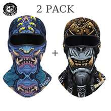 1pc Unisex Skull Print Balaclava Fashion Casual Cycling Ski Balaclava Face Mask Windproof Hat, Suitable For Daily Use And Outdoor Travel, Hiking, Cycling, Motorcycling, Skiing - Multicolor - View 12