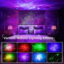 Astronaut Hugging Moon For Galaxy Night Light With 8 Modes, Remote Control & 360° Rotation - USB Powered LED Star Projector For Bedroom Decor, Game Room, Home Theater Ceiling - Perfect For Christmas & Halloween - White - View 7