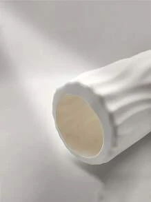 1 قطعة من الأواني الزهور الكبيرة الحديثة القائمة على الأرض لديكور المنزل - إناء زخرفي من البلاستيك خفيف الوزن، ديكور الغرفة، ديكور الغرفة الجمالي، ديكور الغرفة للفتيات المراهقات، إناء زهور جمالي من الزجاج