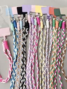 Multifunction Adjustable Phone Lanyard,Crossbody Strap Pendant Decor,Outdoor Sports Universal, 3 Colors - Multicolor - View 5
