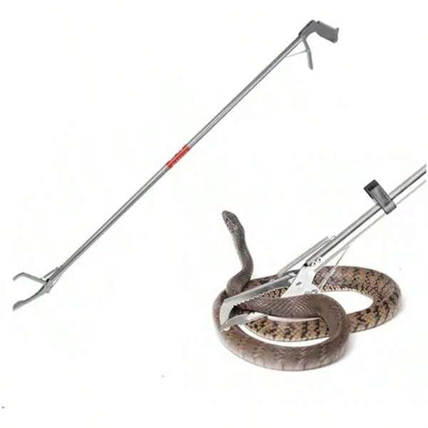 Braçadeira De Cobra De Aço Inoxidável Dobrável De 1,2m