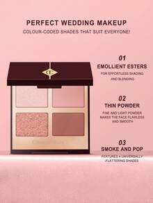 Charlotte Tilbury 奢华眼影盘枕边细语 - 0.18 OZ./5.2g（新旧版随机发货） - Pillow Talk - 查看 5