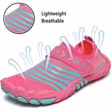 Shoes Barefoot Aqua Socks Outdoor Indoor Quick Dry Sandals Lightweight Slip On Walking Sneakers Beach Pool Swim (Little/Big) - 12-black - View 11