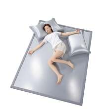 Cooling Mattress Pads - Gray [Class A/5A Antibacterial Nano Ice Silk] - View 6