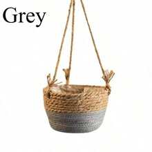 Home Decor Garden Plant Storage Basket Hanging Planter Woven Indoor Outdoor Flower Pot Holder Macrame Plant Hangers