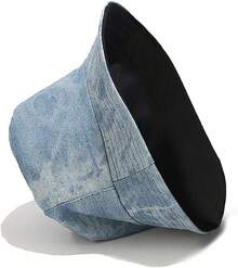 Reversible Bucket Hat For Women, Cute Beach Fisherman Style - Jean - View 6