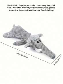 Ein kuschelig quietschendes Geschenk für Katzen-/Hundeliebhaber und Katzen-/Hundemama-Lieblingstiere für Hundeliebhaber und Hundemamas, Löwe, Wolf, Elefant Cartoon, Gesellschaft, Zahnreinigung, geeignet für kleine bis mittelgroße Hundeliebhaber und Hundemamas (nur für Katzen-/Hundeliebhaber Geschenke und Katzen-/Hundemama Lieblingstiere)