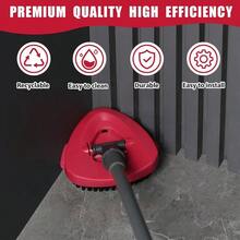 Local Shipping-2 Pack Scrub Brush Replacement Head For O Cedar EasyWrin Spin Mop 1 Tank System, Spin Mop Replace Head Base, Shower Floor Scrubber, Hard Bristle Cleaning Brush For Bathroom Kitchen Wall Tile - 2-TANK Scrub Brush (2pcs) - 查看 8