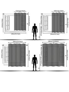 1pc Japanese Style Linen-Like Sheer Curtain, Lightweight Breathable Linen Fabric, Suitable For Living Room And Bedroom