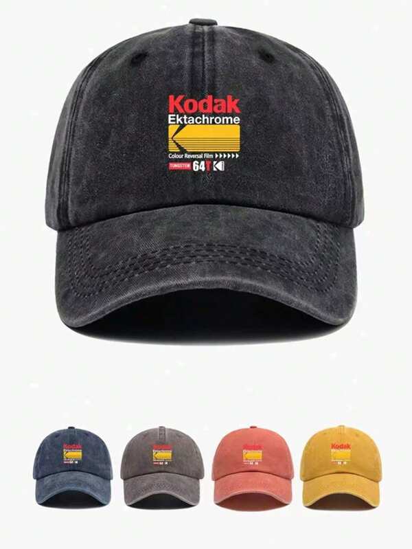 1pc Versatile Personalized Minimalist Letter Printed Baseball Cap, Suitable For Casual Outings And Daily Wear, Unisex, Adjustable Dad Hat, Applicable For Leisure, Hiking, Photography, Birthday, Party, Valentine's Day Gift