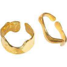 1pc Stainless Steel Adjustable Open Ring, Fashionable Versatile Classic Decorative Ring For Men