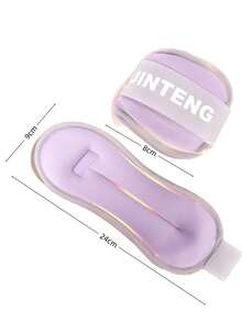 2 PIEZAS Dos juegos de equipo de protección invisible para tobillos, piernas y muñecas para estudiantes y familias, adecuado tanto para hombres como para mujeres, equipado con bolsas de ajustables. Están reforzados con costuras, tienen una apariencia robusta y contienen materiales absorbentes de humedad en el interior.