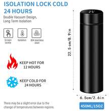 Portable Electric Kettle&Bottle - 黑色 - 查看 6