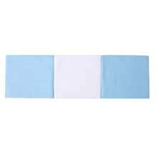 Kit Of 3 Baby Swaddles, Printed Or Plain, 80cm X 50cm - 100% Cotton - Karinho - 男生 - 查看 8