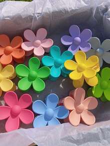 1 件海滩度假休闲花朵发夹