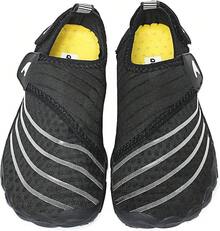 Shoes Barefoot Aqua Socks Outdoor Indoor Quick Dry Sandals Lightweight Slip On Walking Sneakers Beach Pool Swim (Little/Big) - 白色 - 查看 2